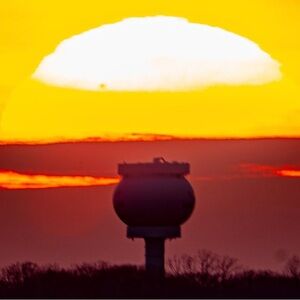 Sunset Silhouette Art Print